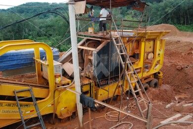 菲律賓移動(dòng)式鐵礦生產(chǎn)線