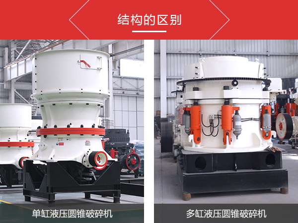 單缸圓錐破碎機和多缸圓錐破碎機的差距不同之處是什么？