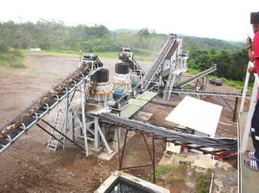 馬來(lái)西亞日產(chǎn)5000噸玄武巖石子加工生產(chǎn)線(xiàn)