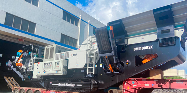 【東蒙快報(bào)】火速發(fā)貨！上海東蒙DMI-100RSX發(fā)往客戶前方，助力客戶砂石骨料項(xiàng)目